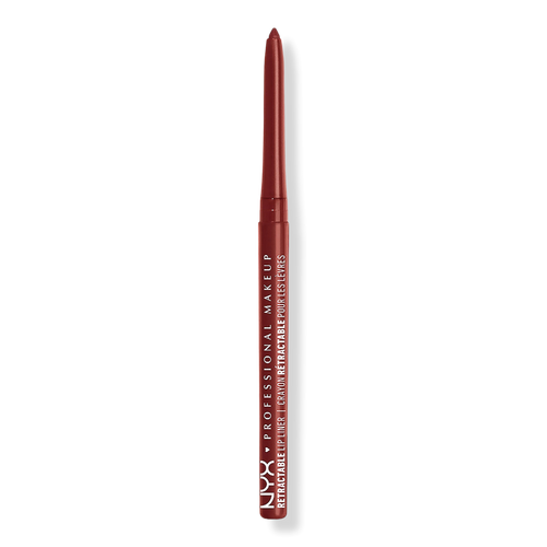 Retractable Long-Lasting Mechanical Lip Liner - Dark Red