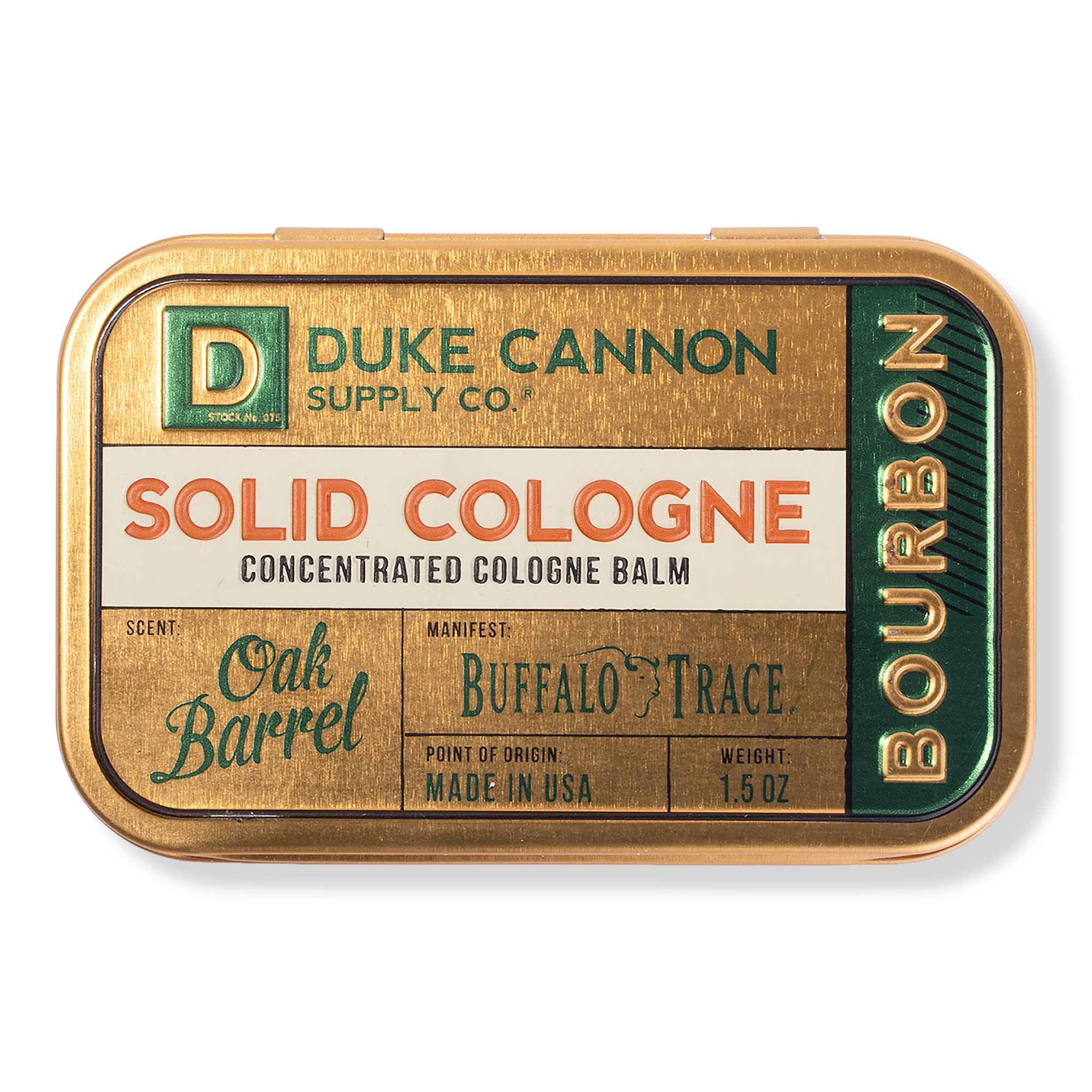 Solid Cologne - Bourbon