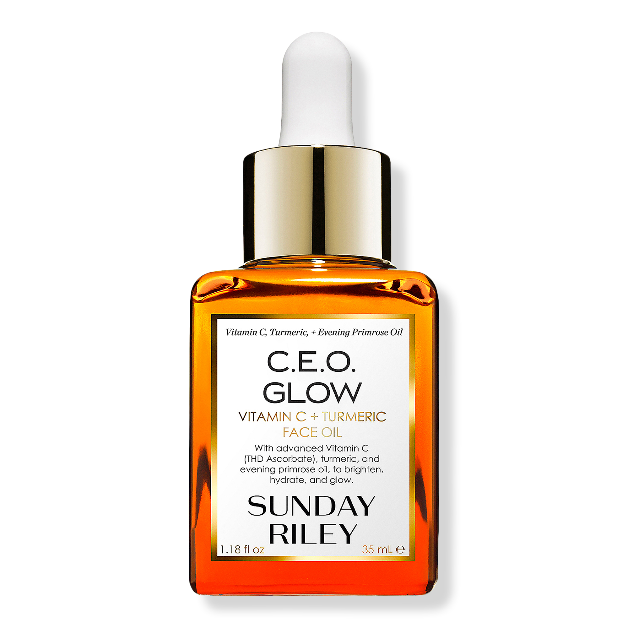 C.E.O. Glow Vitamin C and Turmeric Face Oil - 1.18 oz