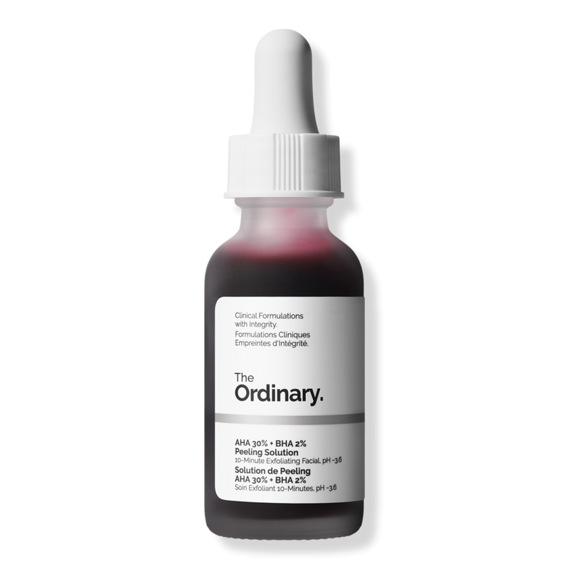 The Ordinary AHA 30% + BHA 2% High-Strength Peeling Solution for