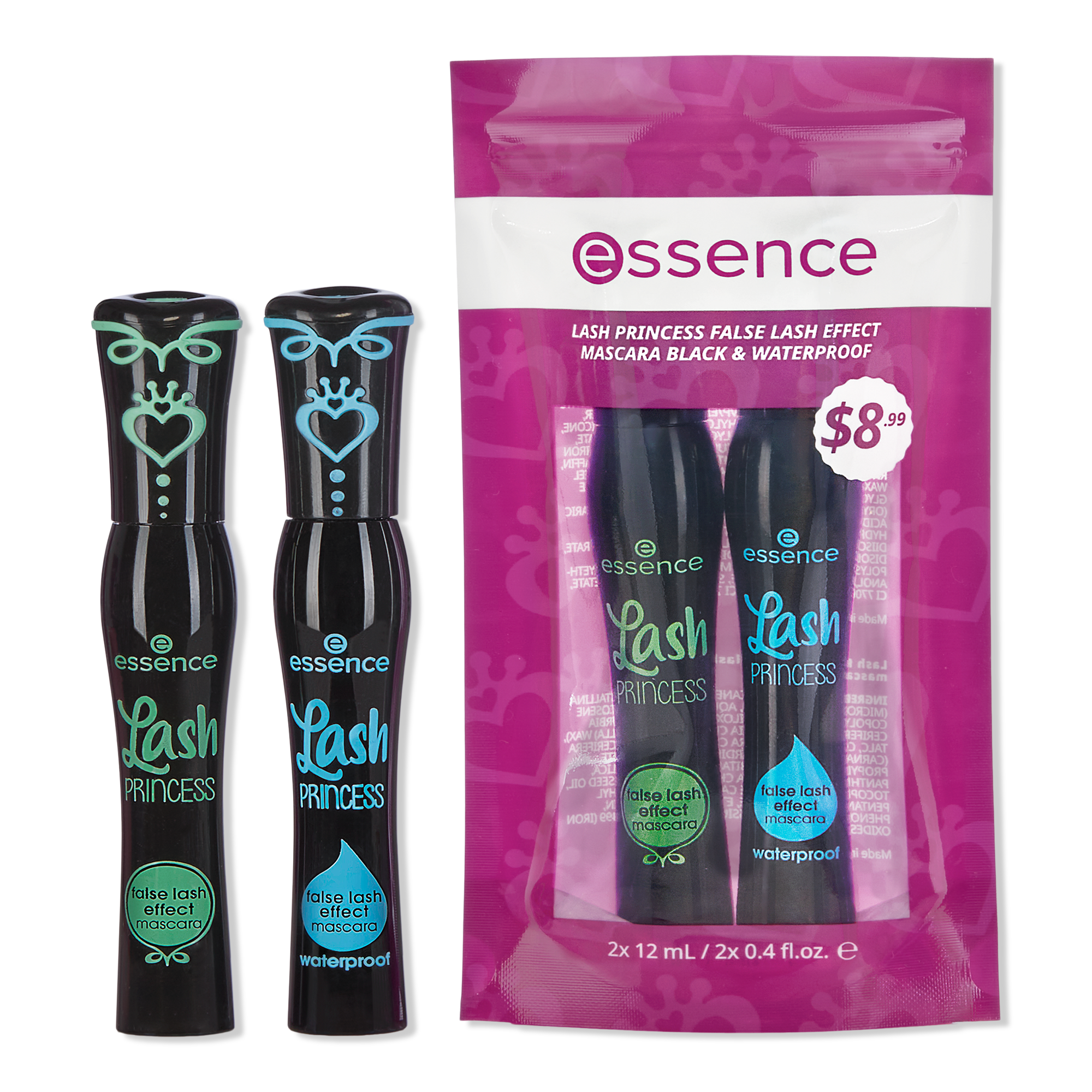 Essence Lash Princess Mascara Duo Pack INTERNATIONAL SHIPPING