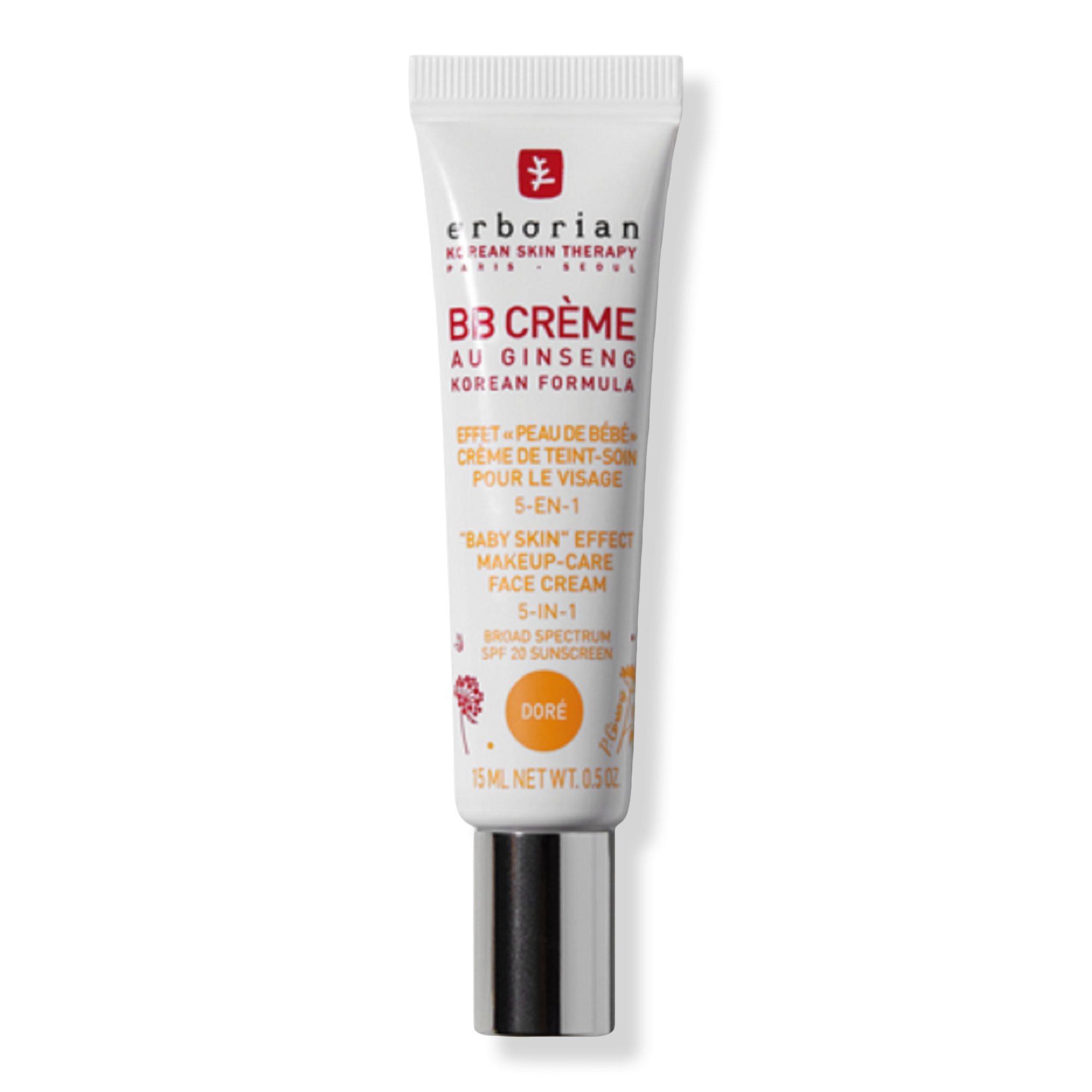 Erborian Travel Size BB Cream SPF 20 INTERNATIONAL SHIPPING