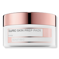 GloPRO Skin Prep Pads Clarifying Skin Cleansing Wipes with Peptides