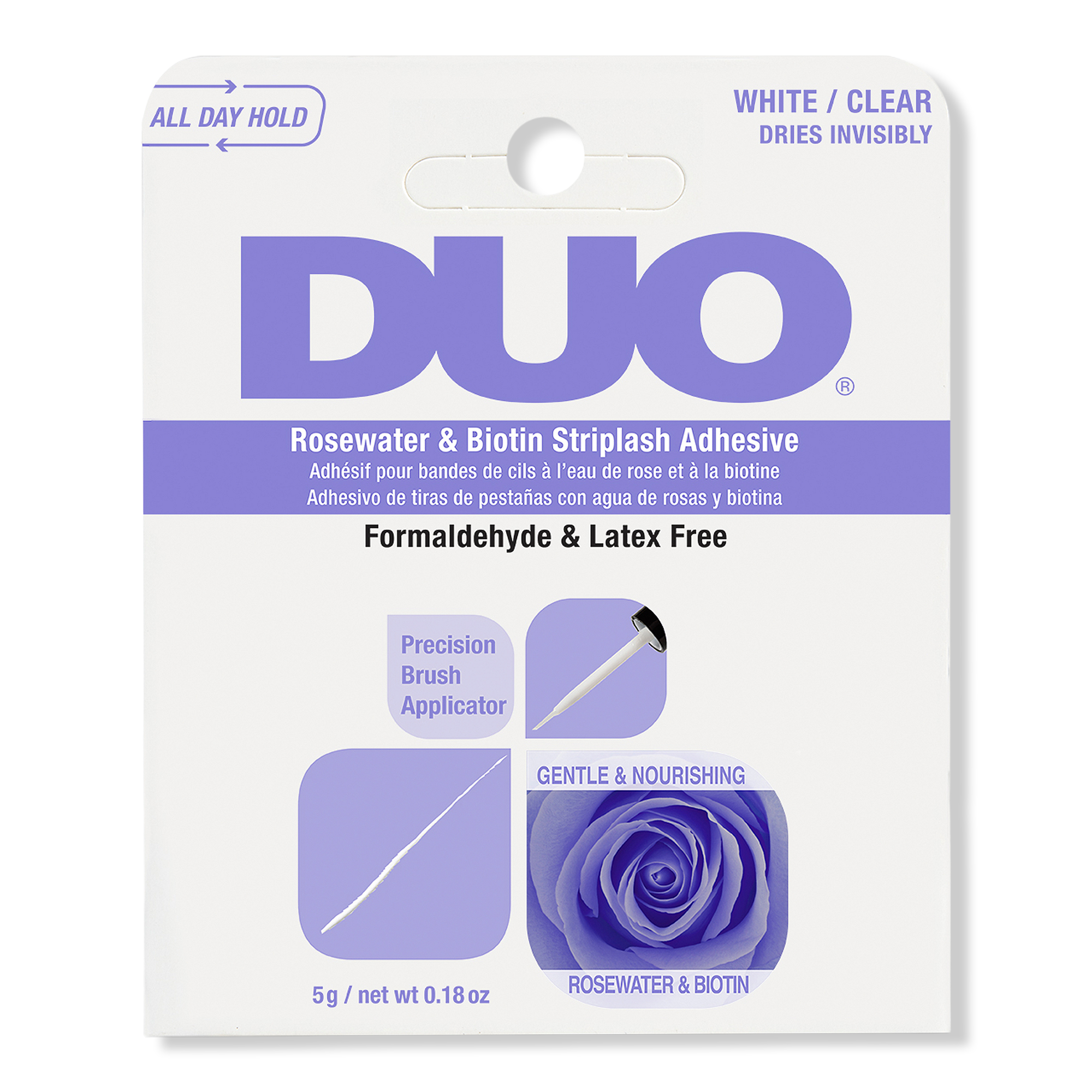 Ardell Rosewater & Biotin Striplash Adhesive INTERNATIONAL SHIPPING