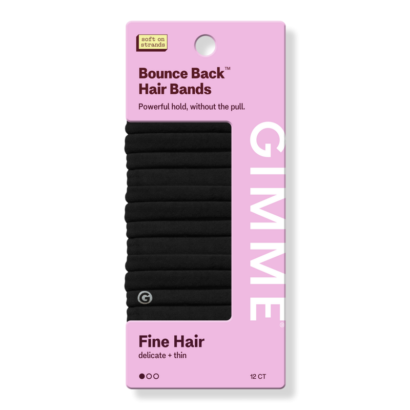 GIMME beauty - Black Hair Band Medium Spiral-Elastic | Ulta Beauty