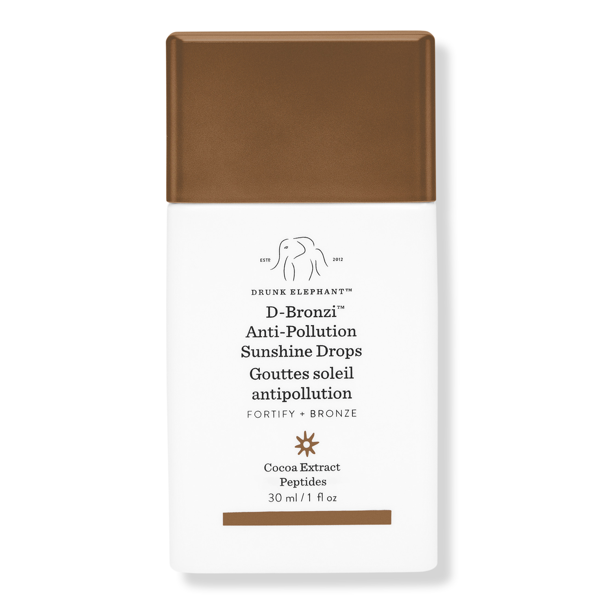 D-Bronzi Anti-Pollution Bronzing Drops with Peptides