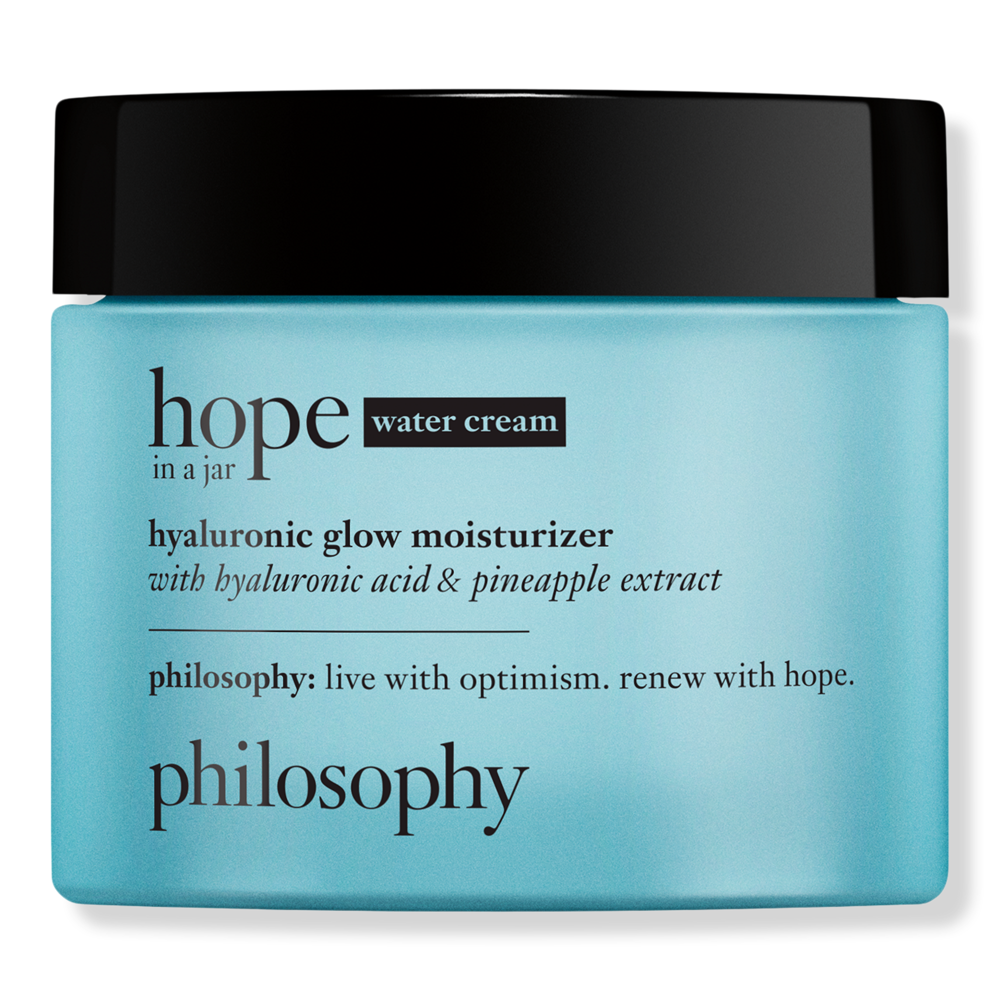 Philosophy Hope In A Jar Water Cream Hyaluronic Glow Moisturizer