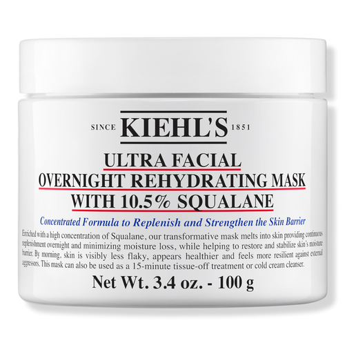 Kiehls Ultra Facial best night masks for dry skin