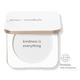 White Refillable Compact 