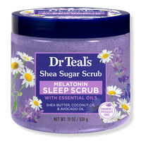 Shea Sugar Body Scrub with Melatonin, Lavender and Chamomile Essential Oils
