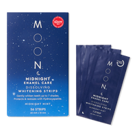 Midnight Enamel Care Dissolving Whitening Strips with Hydroxyapatite
