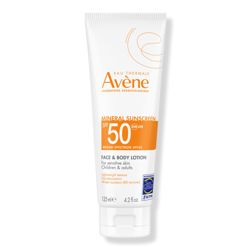 Mineral Sunscreen Broad Spectrum SPF 50 Face and Body Lotion