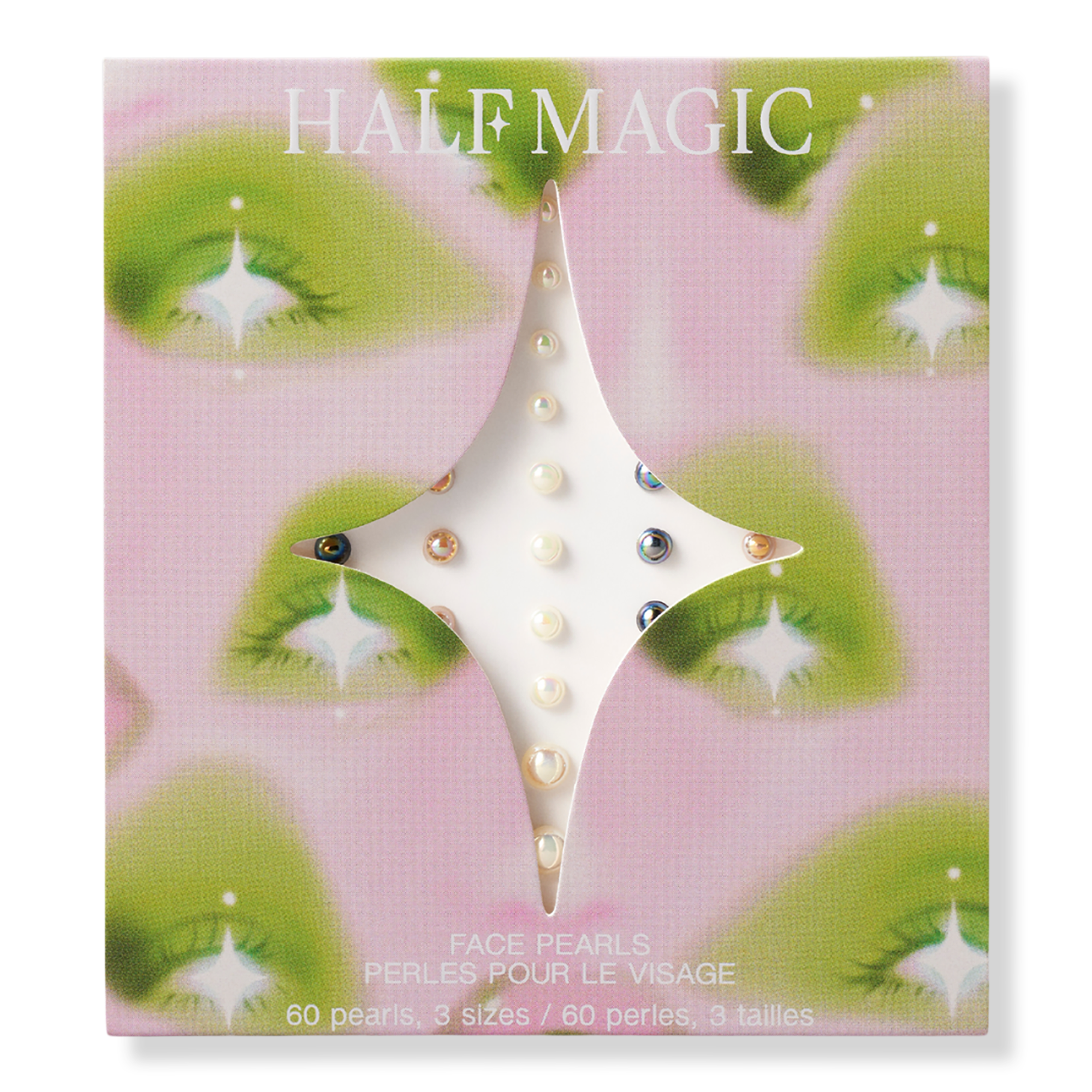 HALF MAGIC Self-Adhesive Face Gems INTERNATIONAL SHIPPING