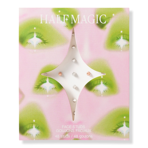 Self-Adhesive Face Gems - Bold Metallic Studs