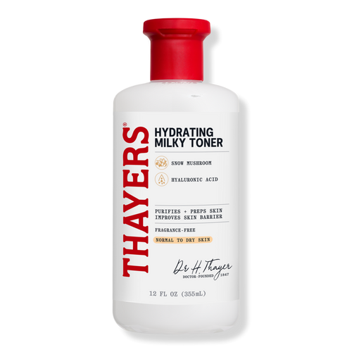 Milky Hydrating Face Toner with Snow Mushroom and Hyaluronic Acid - 12.0 oz