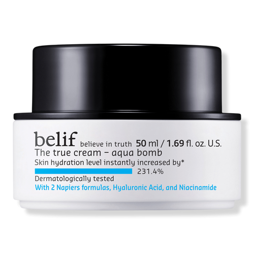 Belif Aqua Bomb lightweight face moisturizer for oily skin