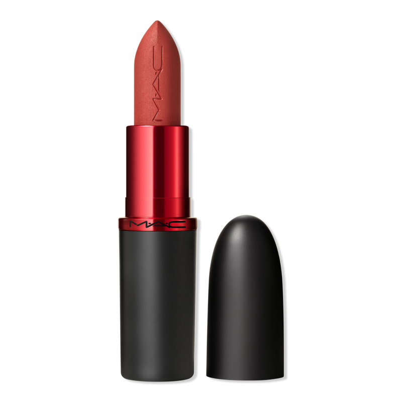 Mini Rouge à Lèvres MAC Ruby Woo – Teinte Rouge Mat Intense, Format 1.7g, Neuf Sous Blister