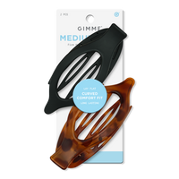 Medium Hair Oval Lay Flat Claw Clip