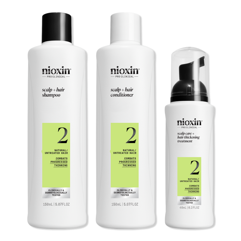 Nioxin - Trial Size Scalp + Hair Thickening System 3 Kit | Ulta Beauty