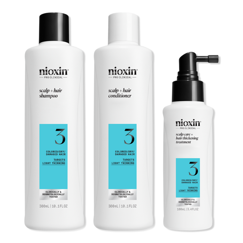 Nioxin - Trial Size Scalp + Hair Thickening System 3 Kit | Ulta Beauty