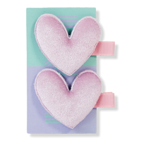 'The Izzy' Velvet Heart GRWM Barrette Set