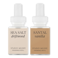Pura X Studio McGee Santal Vanilla and Sea Salt Driftwood Diffuser Refills
