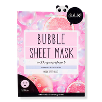 Pink Bubble Sheet Mask with Grapefruit