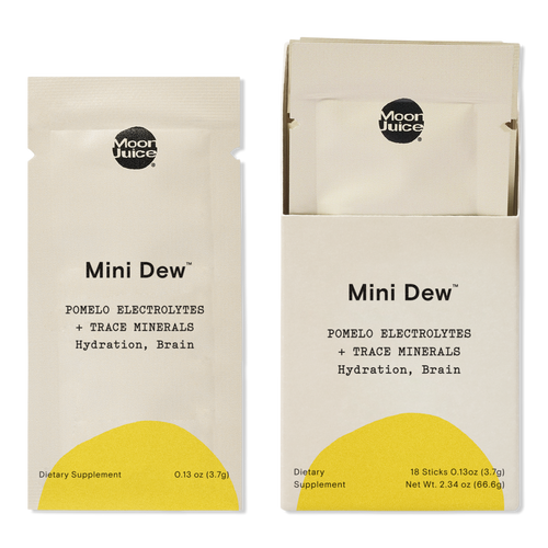 Mini Dew Electrolyte + Mineral Supplement Powder Sticks Pomelo Grapefruit