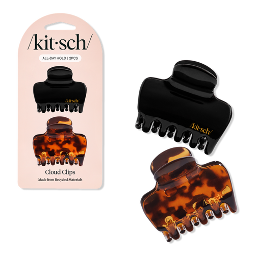 Medium Puffy Claw Clips & Tort