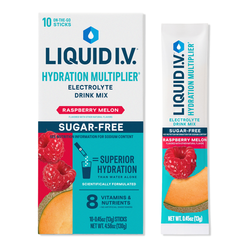 Hydration Multiplier Electrolyte Drink Mix Sugar Free Raspberry Melon