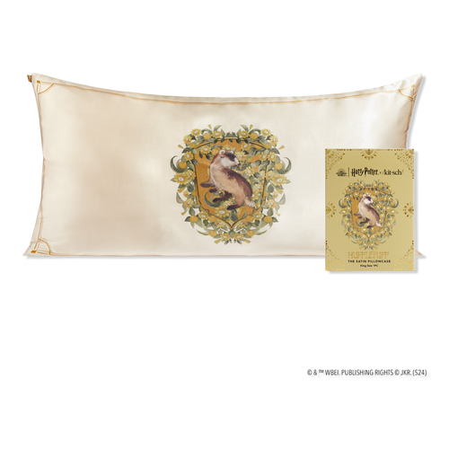 Harry Potter x Satin Pillowcase King Hufflepuff