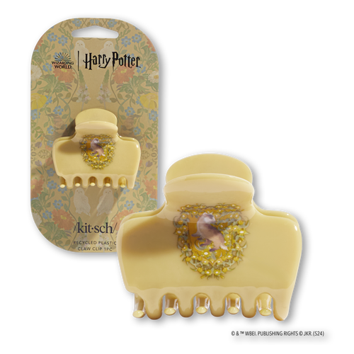 Harry Potter x Recycled Plastic Cloud Claw Clip Hufflepuff