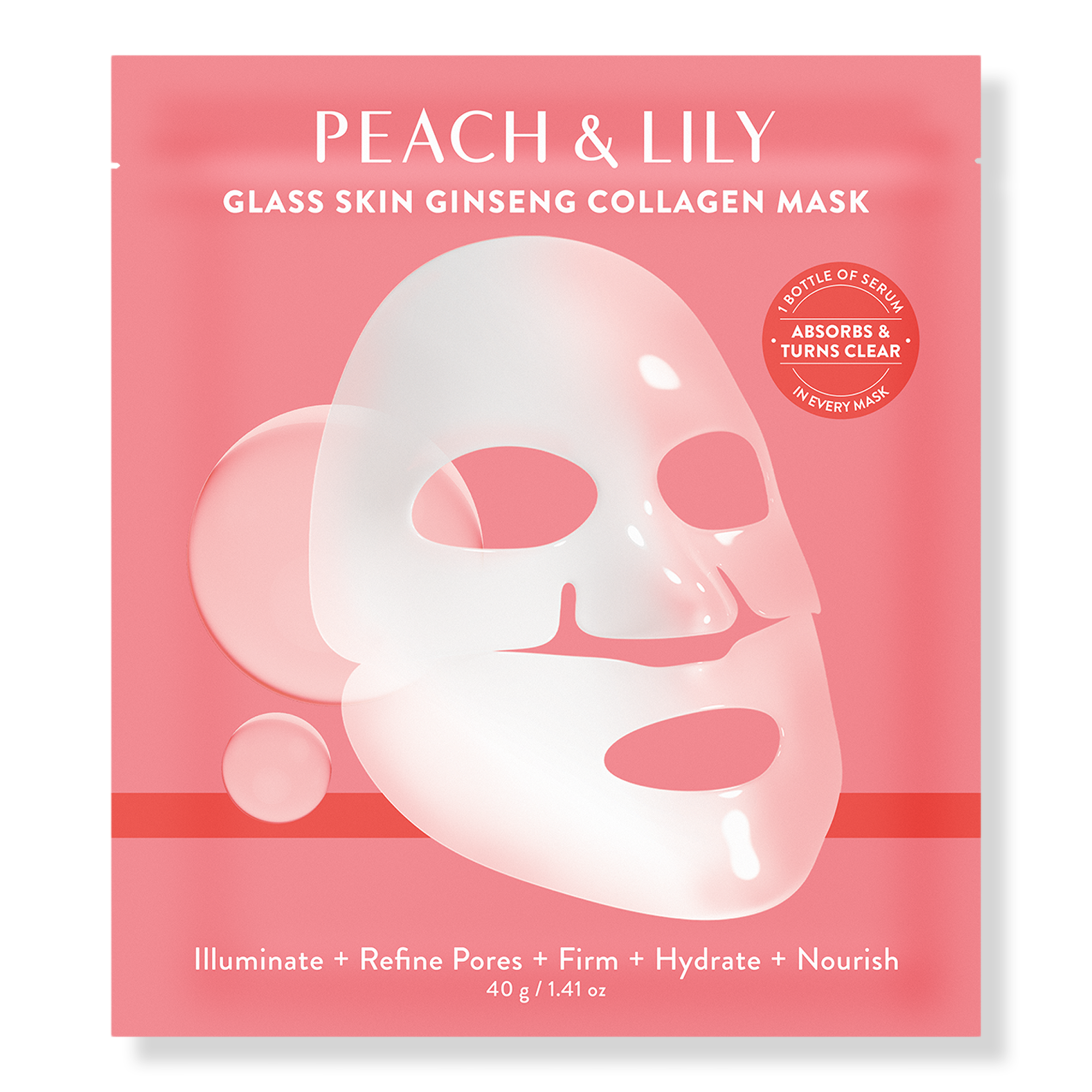 Glass Skin Ginseng Collagen Mask
