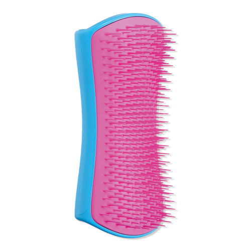 Large De Shedding Dog Grooming Brush Pink Blue