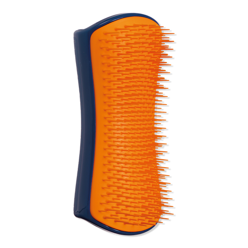 Large Detangling Dog Grooming Brush Navy Orange