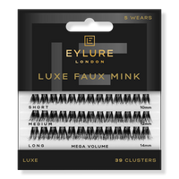 Luxe Faux Mink Mega Volume Eyelash Clusters