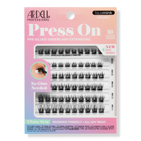 Press On Pre-glue Underlash Extensions, Faux Mink Natural