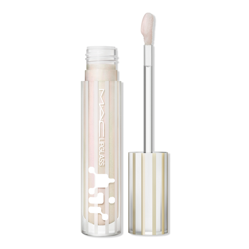 m.a.c mac clear lipglass lip gloss clear unboxed A Review: Contains jojoba oil to help smooth and condition lips MAC Lipglass Air | Hydrating