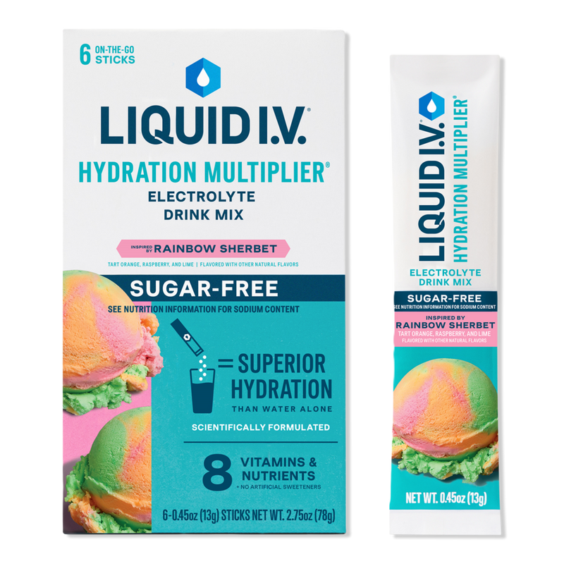 Hydration Multiplier Electrolyte Drink Mix Sugar Free White Peach