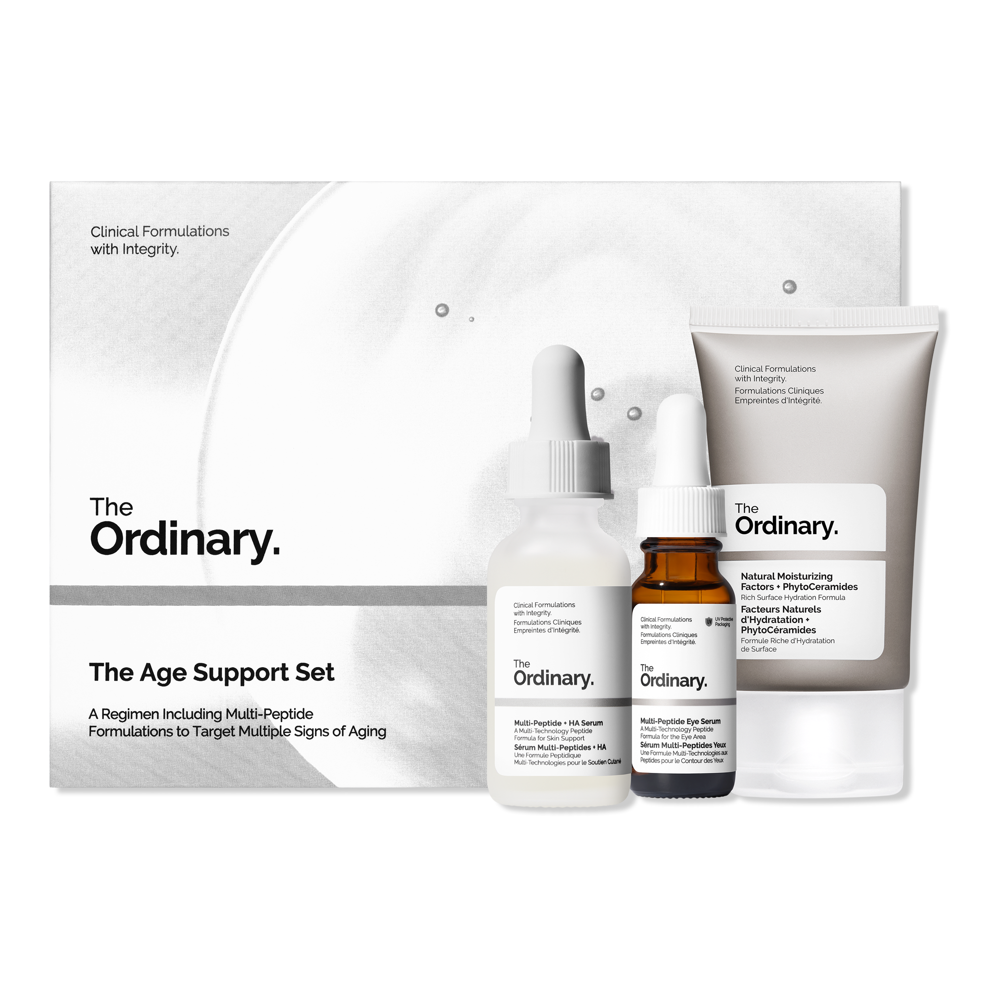 The Age Support Set with Peptides