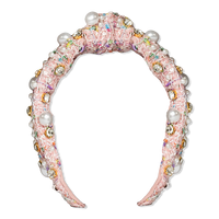 Plaid & Pearl Headband