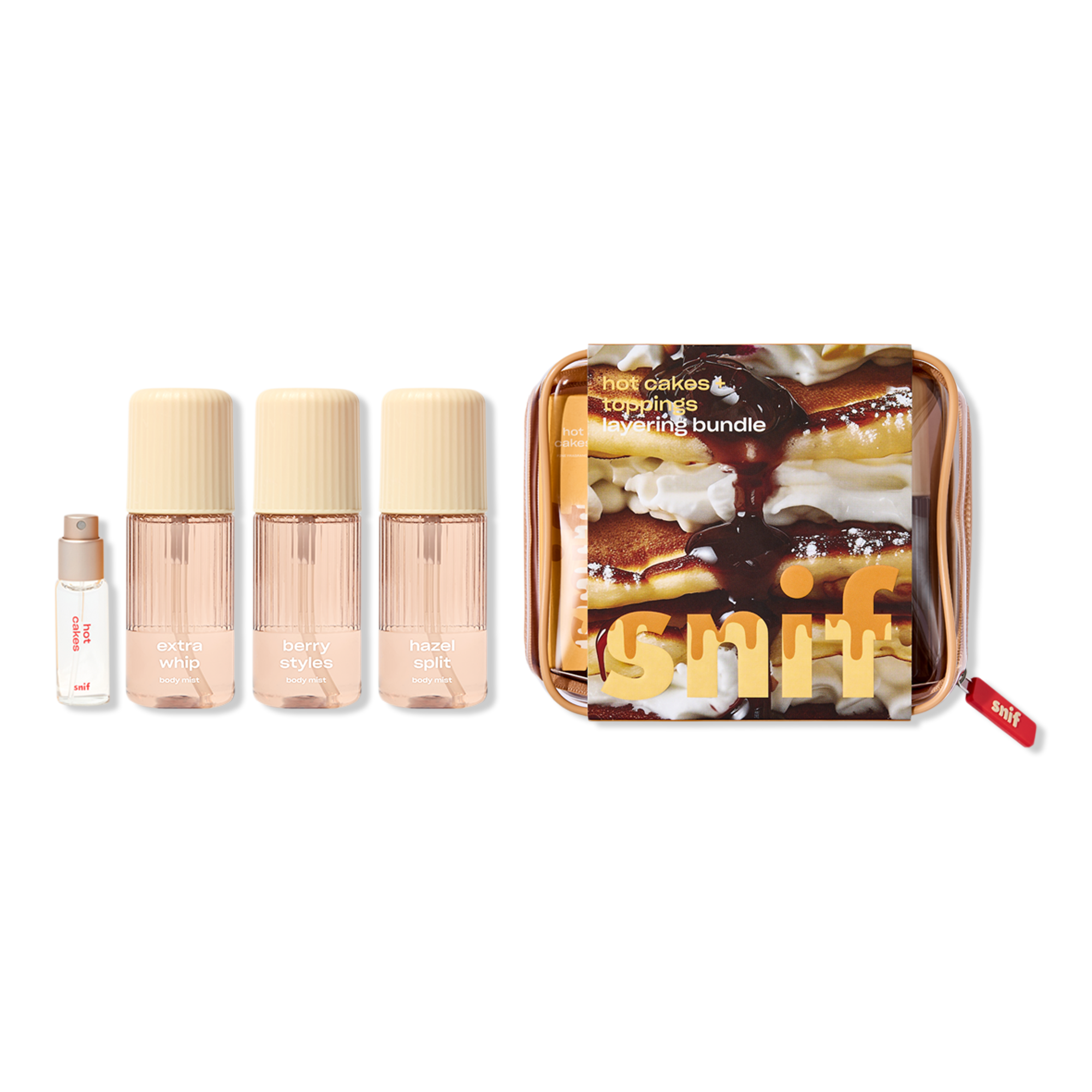 Hot Cakes + Toppings Layering Bundle