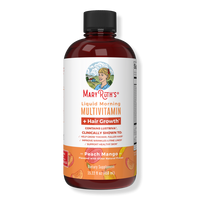 Liquid Morning Multivitamin + Hair Growth Peach Mango