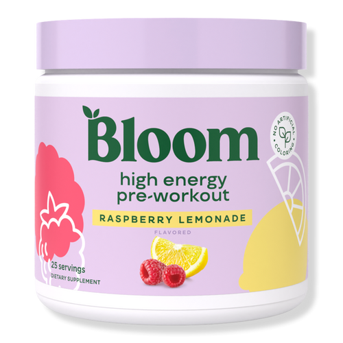 High Energy Pre-Workout Raspberry Lemonade Supplement Powder