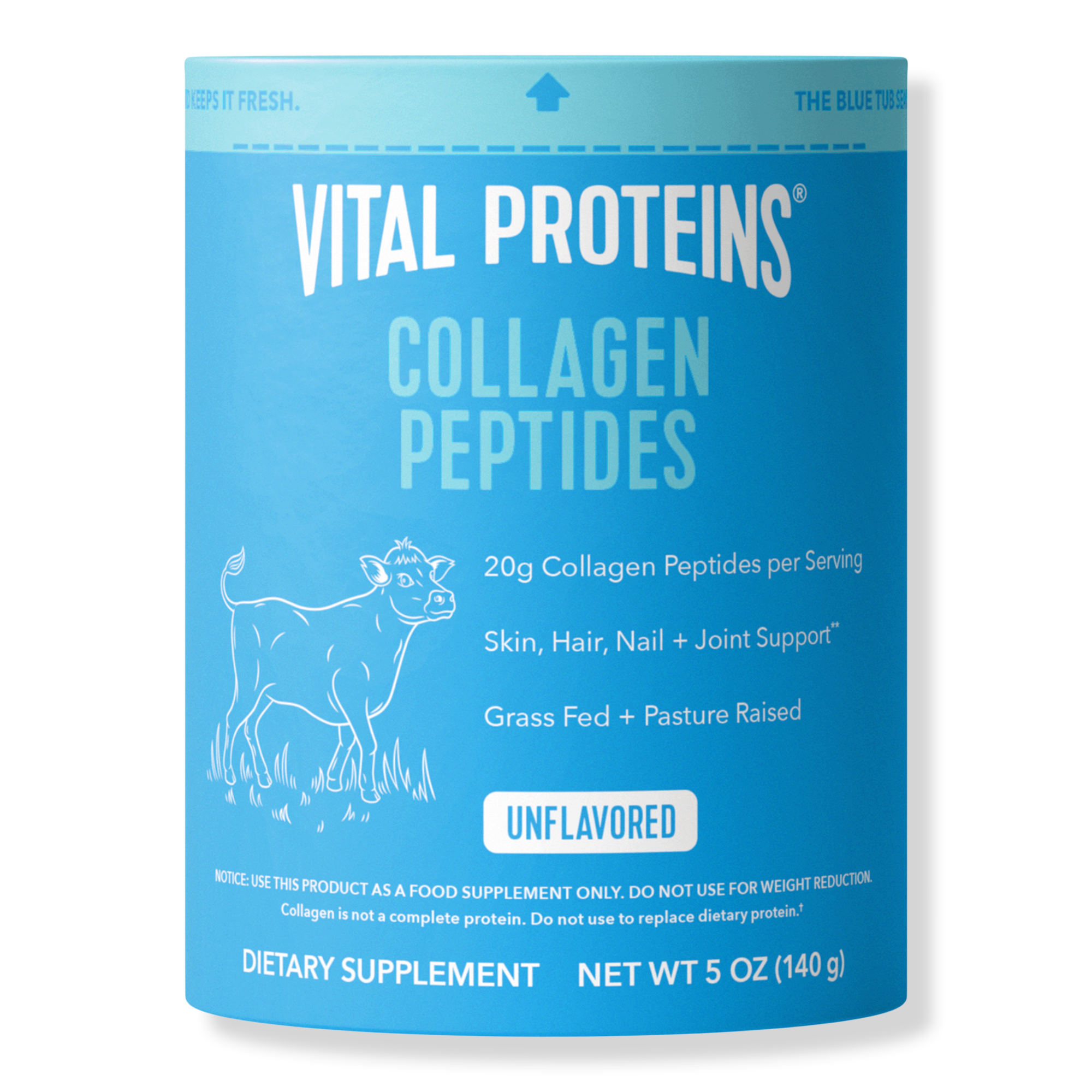 Hydrolyzed Collagen Peptides Unflavored Powder