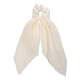 Cream Iridescence Icon Scarf Scrunchie 