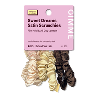 Slim Satin Hair Scrunchies