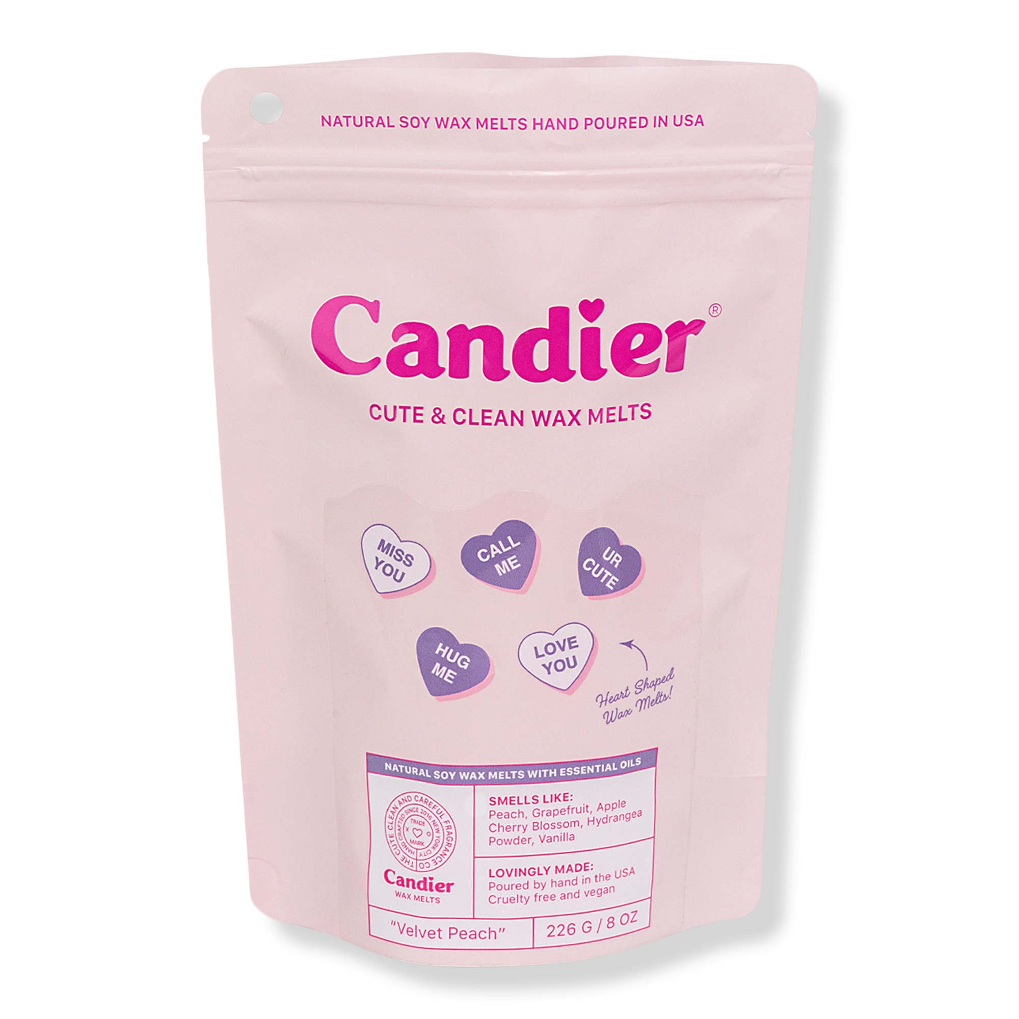 Velvet Peach Scented Wax Melts