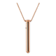 Rose Gold Vesper Mini Vibrator Necklace 