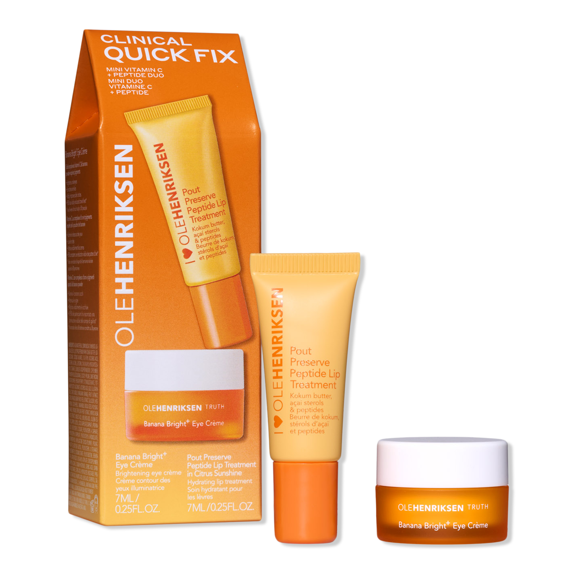 Clinical Quick Fix Mini Vitamin C + Peptide Duo